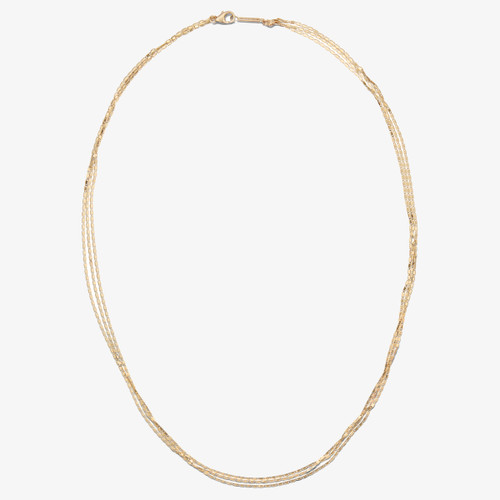 TRIPLE STRAND PETITE MALIBU LAYERING NECKLACE
