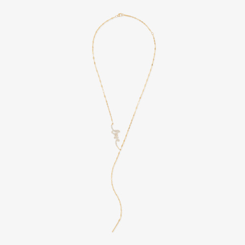 Mini Flawless Love Script Necklace 