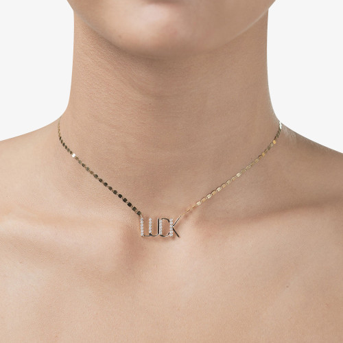 Love Nameplate Necklace - Lana Jewelry