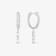 BAGUETTE CUT DIAMOND DANGLE HUGGIES