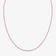 PINK SAPPHIRE THIN TENNIS NECKLACE