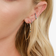 BLUE DIAMOND SMALL FLAT UPSIDE DOWN HOOPS™