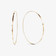 LARGE FLAT MAGIC HOOPS WITH DIAMONDS