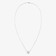MEGA DIAMOND DISC PENDANT NECKLACE