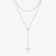 NUDE BLAKE® LAYERED CROSSARY NECKLACE