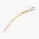 14K yellow gold petite nude chain extender