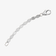 14K white gold petite nude chain extender