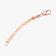 14K rose gold petite nude chain extender