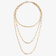 14K yellow gold mega gloss blake stiletto anklet