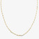 PETITE NUDE CHAIN CHOKER NECKLACE