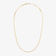 14K yellow gold nude chain extender