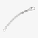 14K white gold nude chain extender