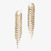 Elongated Blake Fringe Huggies - 3