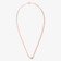 SINGLE NUDE LINK DIAMOND PENDANT NECKLACE
