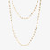 St.Barts Double Strand Layering Necklace - 1