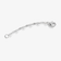 14K white gold mega gloss blake chain extender