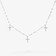 SMALL TRIPLE CROSS DIAMOND NECKLACE