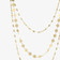 TRIPLE STRAND LASER KITE BLAKE REMIX NECKLACE - 3