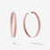 WIDE VANITY DIAMOND HOOPS