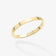 14K yellow gold flat magic stackable ring