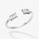 BAGUETTE CUT DIAMOND OPEN RING