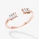 BAGUETTE CUT DIAMOND OPEN RING
