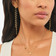 BLAKE CHAIN FRONT TO BACK LINEAR EARRINGS