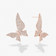 LARGE DIAMOND BUTTERFLY EARRINGS