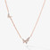 DOUBLE BUTTERFLY DIAMOND NECKLACE
