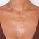 FLAWLESS STAR OF DAVID PENDANT NECKLACE