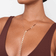 Kite and blake chain remix lariat necklace - on model