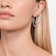 40MM INSIDE OUTSIDE BAGUETTE DIAMOND HOOPS