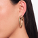 Mini thin flash tile hoops - on model