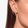 Solo diamond blake draping studs - on model