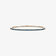 14K yellow gold denim blue diamond tennis bracelet
