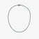 14K black gold Denim blue diamond tennis necklace