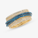 KINETIC™ DENIM BLUE & WHITE DIAMOND RING