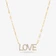 DIAMOND CUSTOM MINI BLOCK NAMEPLATE NECKLACE
