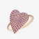 PINK SAPPHIRE WRAPPED HEART RING