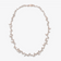 14K rose gold pave diamond butterfly necklace