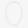 14K yellow gold pear diamond tennis necklace