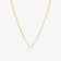 RECTANGLE LINK MARQUIS DIAMOND NECKLACE