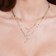 CURSIVE DIAMOND INITIAL PENDANT NECKLACE