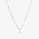 QUARTER CARAT FLOATING DIAMOND PENDANT NECKLACE