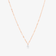 QUARTER CARAT FLOATING DIAMOND PENDANT NECKLACE
