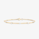 FANCY CUT DIAMOND STATION BRACELET
