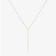 14K yellow gold solo diamond blake chain lariat