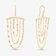 PETITE NUDE & BLAKE® CHAIN FRINGE EARRINGS