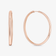 GOLD MEDIUM HINGE HOOP EARRINGS