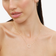 OPEN CIRCLE DIAMOND PENDANT NECKLACE
